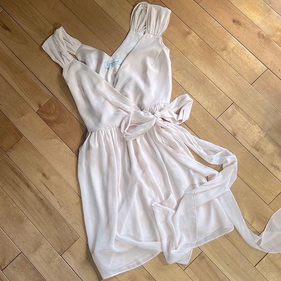 Pink Bridesmaids Dress - Picture 1 of 4